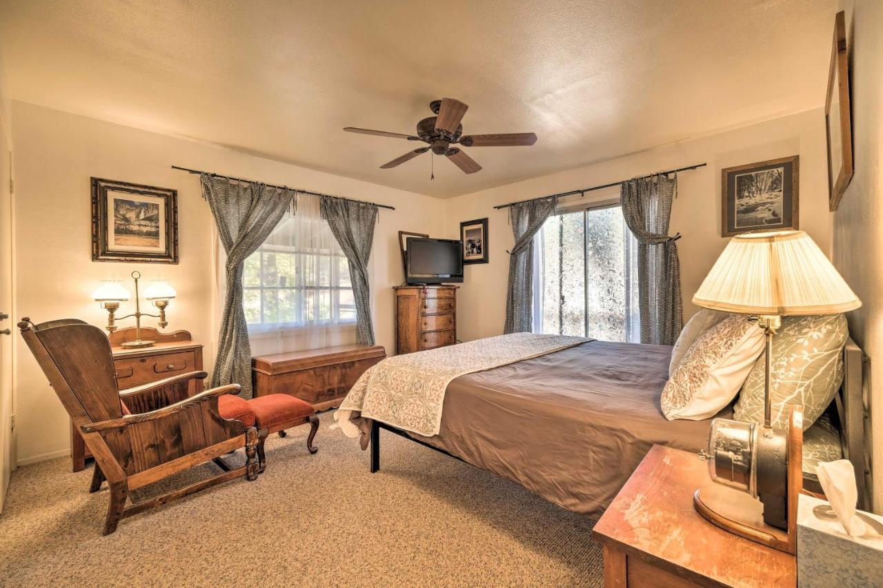 Vakantiehuis Secluded Mountain Hideaway Less Than 8 Miles To Bass Lake! *